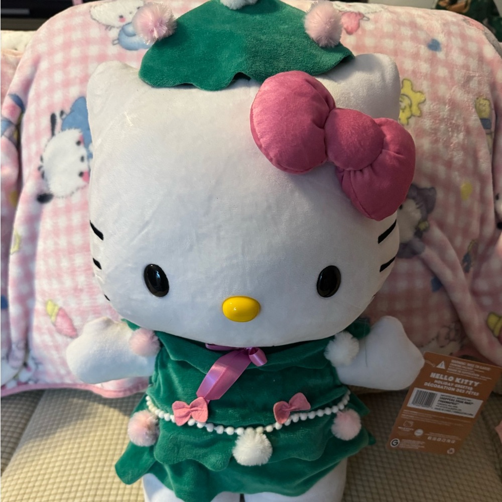 Hello Kitty Christmas Greeter NWT